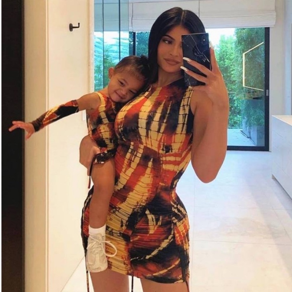 Kim Shui tie dye mini dress.